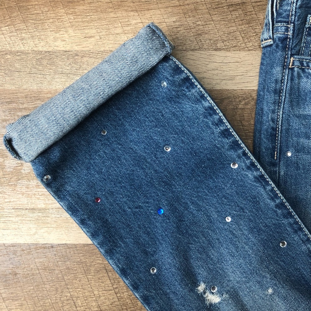 Hollister High Rise Vintage Straight Jeans - Picture 8 of 9